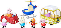 Игровой набор Пеппа Peppa Pig Toys Peppa's Little Vehicle Set, Includes Helicopter F9423