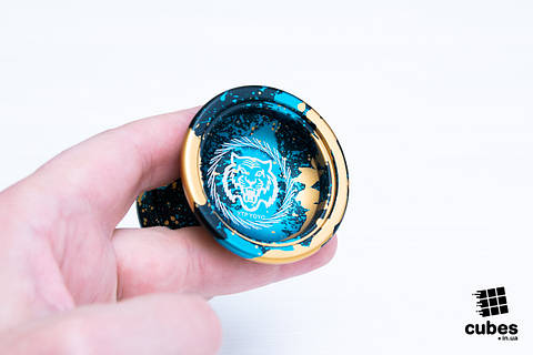 Профессиональное йо-йо из алюминия YPT «Tiger» (профи-новичок