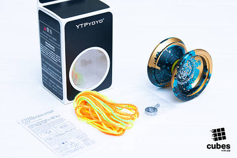 Профессиональное йо-йо из алюминия YPT «Tiger» (профи-новичок