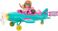 Игровой набор Барби Челси Barbie Chelsea Can Be Doll & Plane Playset HTK38