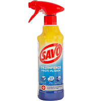 Спрей для чистки ванн Savo против плесени 500 мл (8594005390225) h