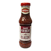 Класичний соус для м'яса 320 грам Classic sauce for meat Deroni