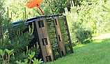 Компостер садовий 1200 л Prosperplast Compogreen PIKSM1200C-S411 3 модулі чорний, фото 6