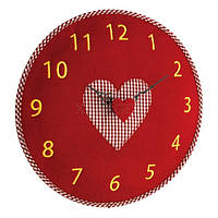 Часы настенные TFA d=330x40 мм красный