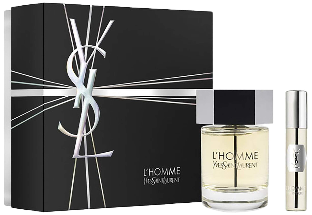 Набір Yves Saint Laurent L'Homme для чоловіків — set (edt 100 ml + edt 10 ml mini)