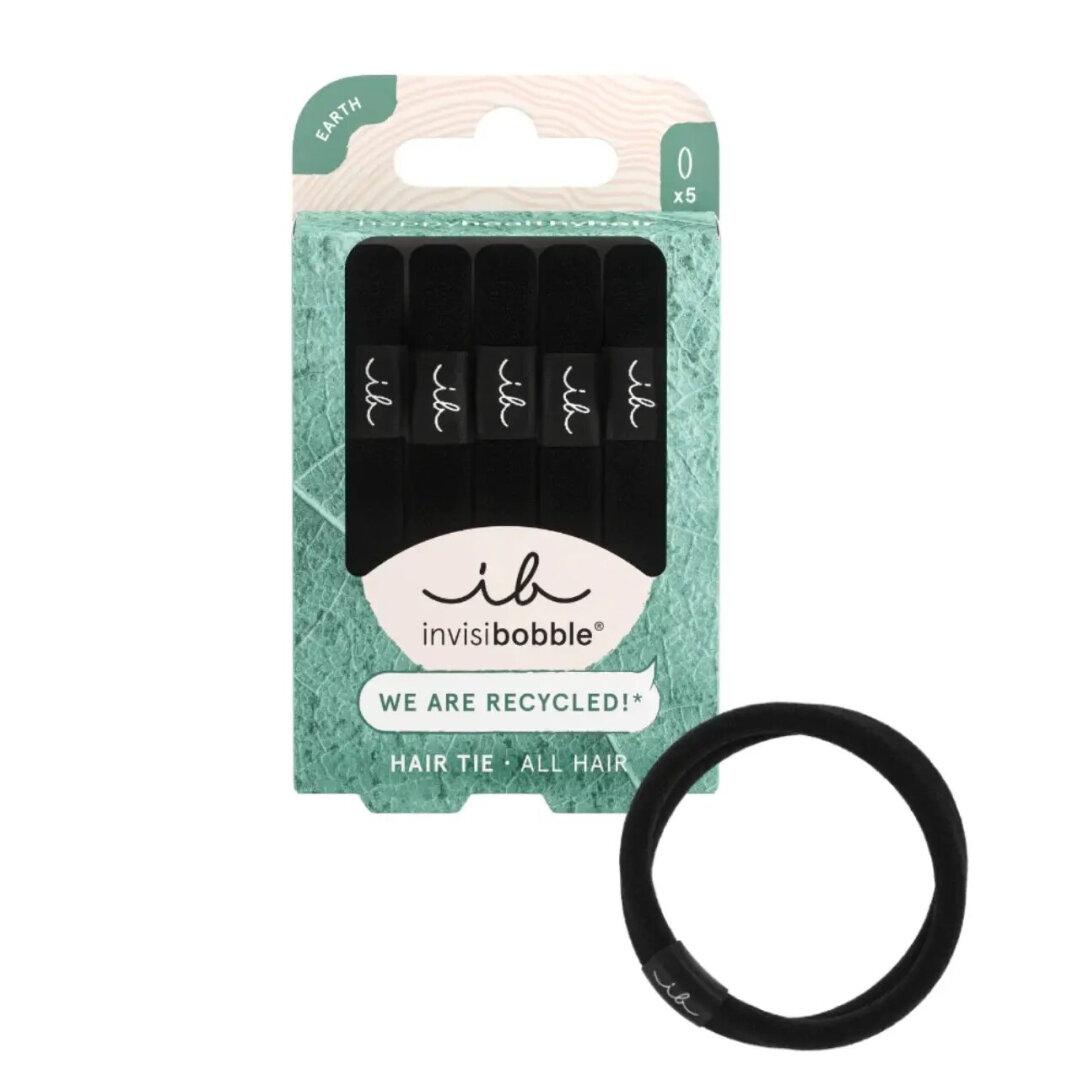 Гумка для волосся InvisiBobble Hair Tie Black 1 шт., фото 1