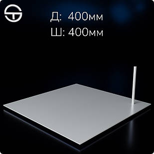 Підставка під манекен 400*400мм, біла