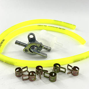 Кран паливний фільт шланг на раму квадроцикла мотоцикла універсальний D 5 мм L 55