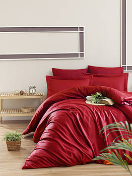 Постільна білизна First Choice Cotton Satin 160 х 220 см Snazzy Red