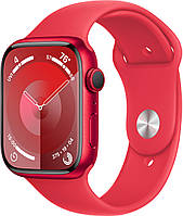 Смарт-часы APPLE Watch Series 9 GPS 45mm (PRODUCT)RED Aluminum Case with (PRODUCT)RED Sport Band M/L