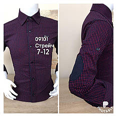 Дитяча сорочка Paul Jack 7-12 років в клітку