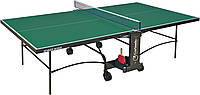 Тенісний стіл тренувальний Garlando Advance Indoor 19 mm Green (C-276I) для приміщень Офіційний розмір ITTF