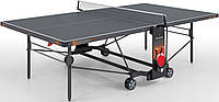 Теннисный стол тренировочный всепогодный Garlando Champion Outdoor 3 mm Grey (C-470EG) официальный размер ITTF