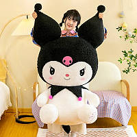 Sanrio Куроми 120 см большая мягкая игрушка аниме хеллоу китти kuromi hello kitty