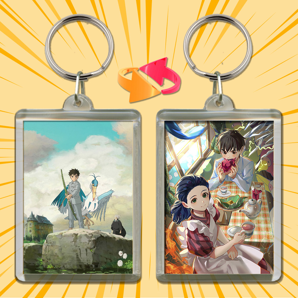 Брелок Аніме Kimitachi wa Dou Ikiru ka / Хлопчик і чапля 004