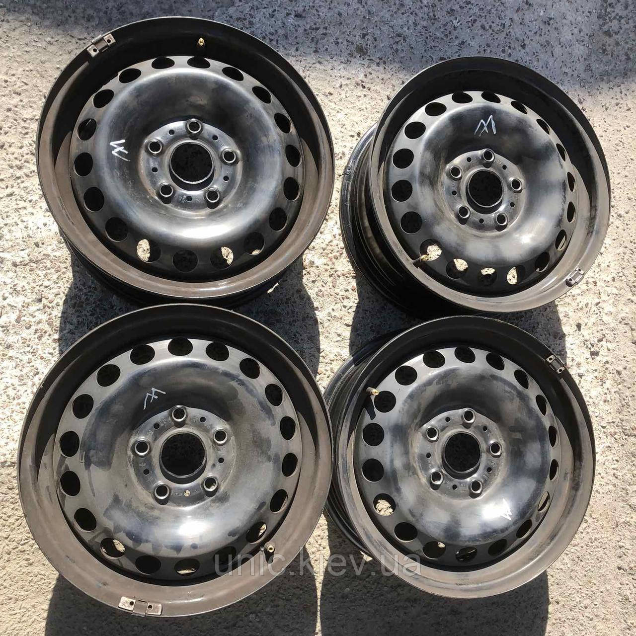 Диски стальні R15 Volkswagen Golf 7 / Polo б/в, фото 1