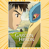 Плакат А4 Аніме Kimitachi wa Dou Ikiru ka / Хлопчик і чапля 008