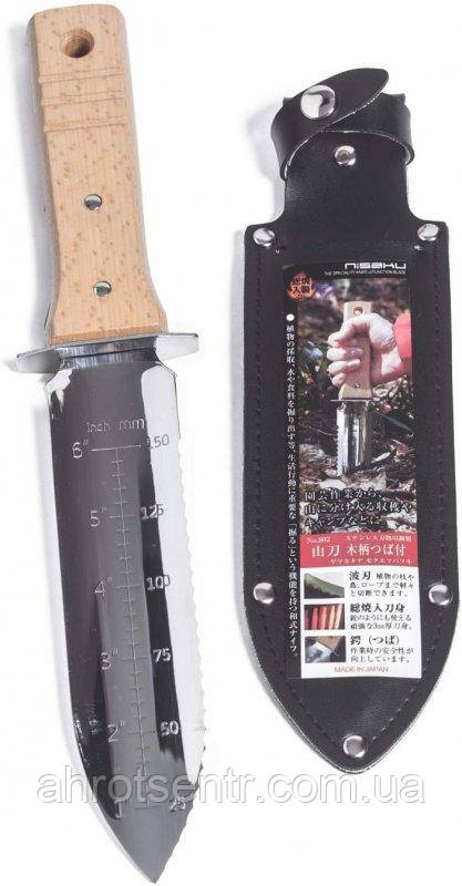 Ніж-лопатка універсальна 32 см HORI-HORI Nisaku (NJP802) Японія
