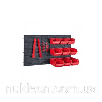 Популярний! Полиця для інструменту QBRICK SYSTEM Fixing Wall Starter 18 од. (Z221241PG001) - Краща якість тільки на Nukleon.com.ua