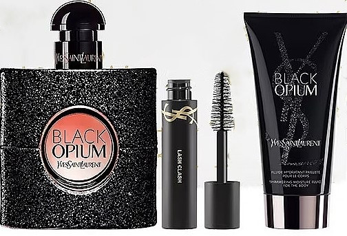 Набір Yves Saint Laurent Black Opium для жінок — set (edp 50 ml + b/l 50 ml + massara)
