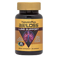 Витамины и минералы Natures Plus AgeLoss Lung Support, 90 капсул CN11902 VB