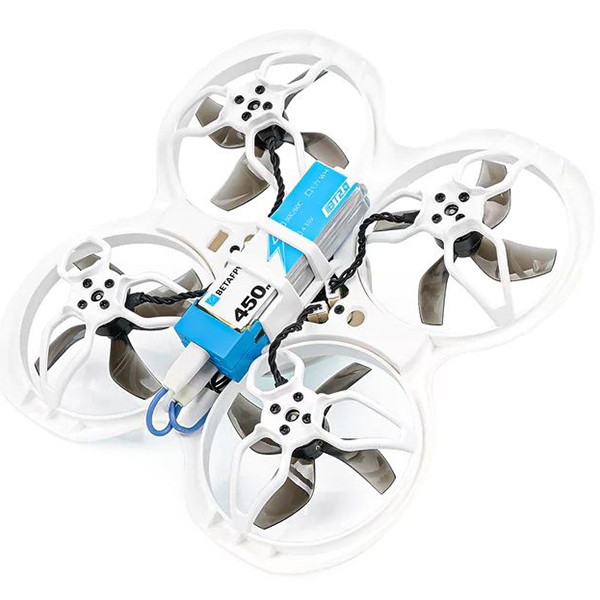 Квадрокоптер BETAFPV Cetus X FPV Kit з FPV-окулярами, 4 акумуляторами, пультом та кейсом, до 80 м, до 5 хв, фото 1