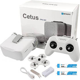 Квадрокоптер BETAFPV Cetus FPV Kit 2 Акб Пульт, Окуляри, Кейс