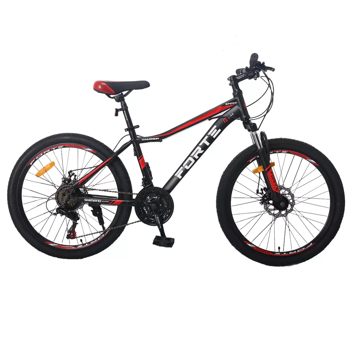 Велосипед Forte Warrior 13"/26" чорно-червоний