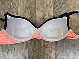 Вкладиші силіконові пушап 10*10*1,7см трикутні прозорі пуш ап у бюстгальтер купальник, фото 6