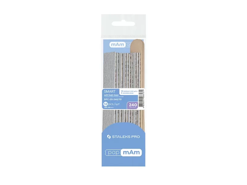 Змінні файли STALEKS PRO SMART papmAm, DFC-20-240-10, 240 гріт, 12 шт