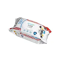 Вологі серветки Naturelle, антибактеріальні, з іонами срібла, 120 шт