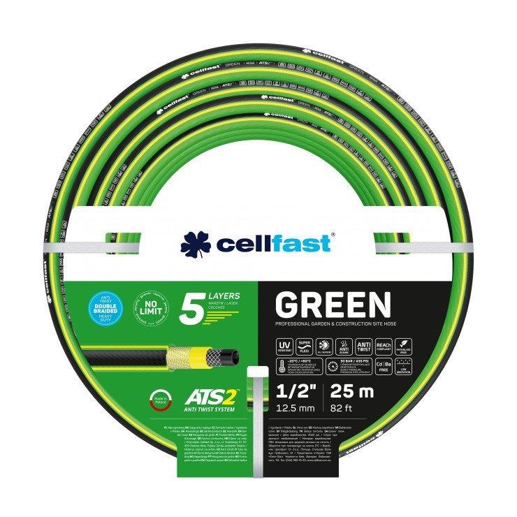ШЛАНГ ДЛЯ ПОЛІВУ CELLFAST GREEN ATS2 3/4 — 20М 15-122