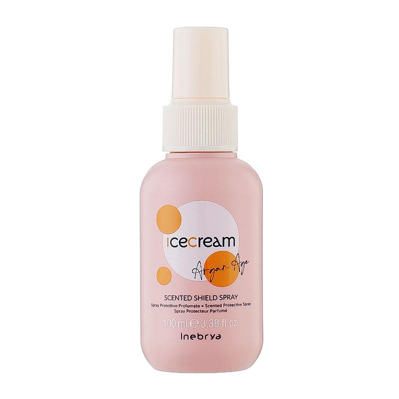 Cпрей для волосся Inebrya Ice Cream Argan Age Scented Shield Spray ароматизований захисний, 100 мл