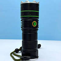 Портативный светодиодный фонарь X-Balog GT50 с дальностью 3000 м Черный 45533