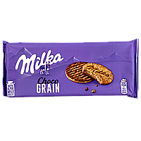 Печиво вівсяне з шоколадом Мілка Milka choco grain 126g 20шт/ящ (Код: 00-00012911)