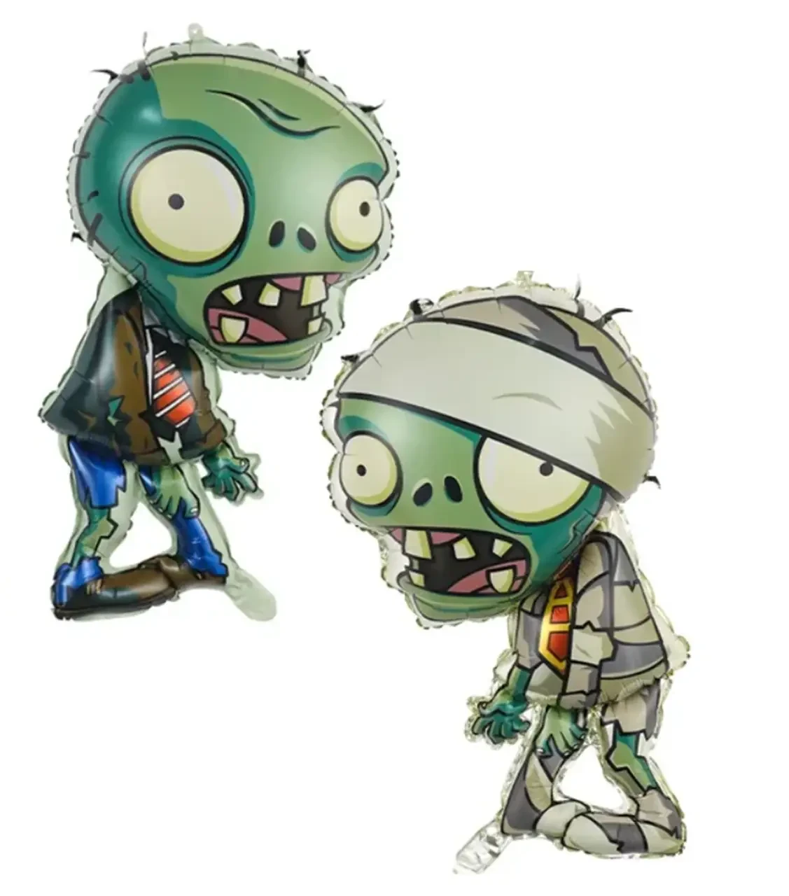 Фольгована велика фігурна куля Зомбі, 90х47 см