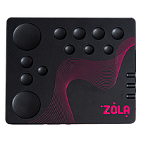 ZOLA Коврик силиконовый Mixing Pad (Черный)