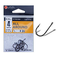 Крючки карповые Gurza All Around Carp Ring №4 (EU), 10 шт в упаковке