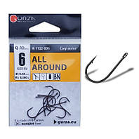 Крючки карповые Gurza All Around Carp Ring №6 (EU), 10 шт в упаковке