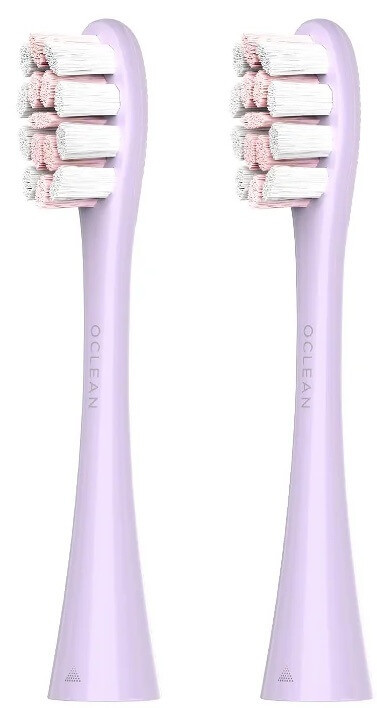 Насадки — головки змінні Oclean P1C13 P02 toothbrush head 2 штуки фіолетові