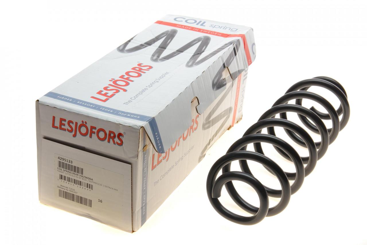 Пружина задня Volkswagen Passat B8 1.4-1.5TSI 2.0TSI 14- Skoda SuperB 1.4TSI 15- (Lesjofors 4295133)