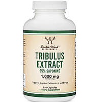 Трибулус Double Wood Tribulus Terrestris 1000 mg (95% Saponins) 210 Caps KV, код: 7847758