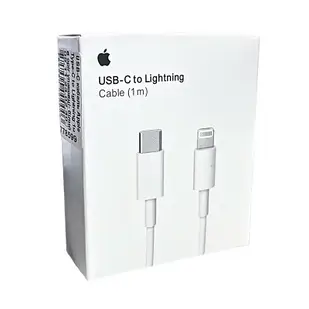 USB C/Type-С Lightning Кабель, білий (White), 1м