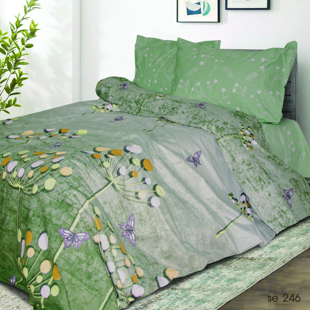 Постільна білизна євро сатин Елегант Ярослав se246, фото 1