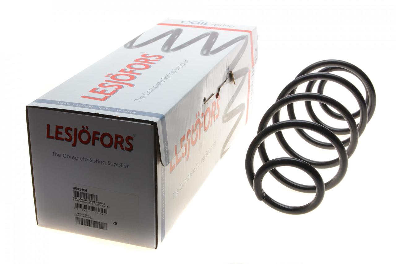 Пружина передня Jaguar X-Type 2.1-3.0 V6 01-09 (Lesjofors 4041406)