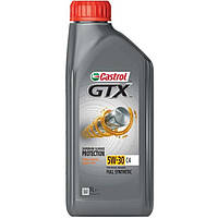 Олива моторна синтетична автомобільна CASTROL (Кастрол) GTX 5W-30 C4 1 л (CS 5W30 GTX C4 1L)