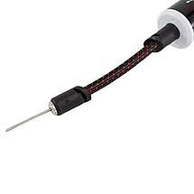 Насос для м'яча ручний з голкою Jordan Essential Ball Pump, чорно-червоний, фото 3