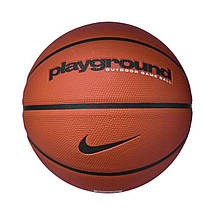 М'яч баскетбольний Nike Everyday Playground 8p Graphic Deflated Amber/Black/White, розмір №6, фото 4