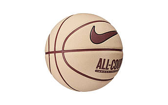 М'яч баскетбольний Nike Everyday All Court 8p Deflated Ice Peach/Orange/Black/Rugged, розмір №7, фото 4