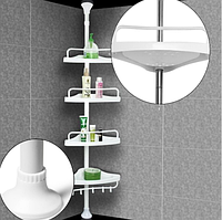 Угловая полка для ванной комнаты Multi Corner Shelf, металлическая